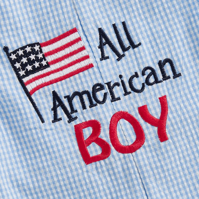 My First 4th Romper