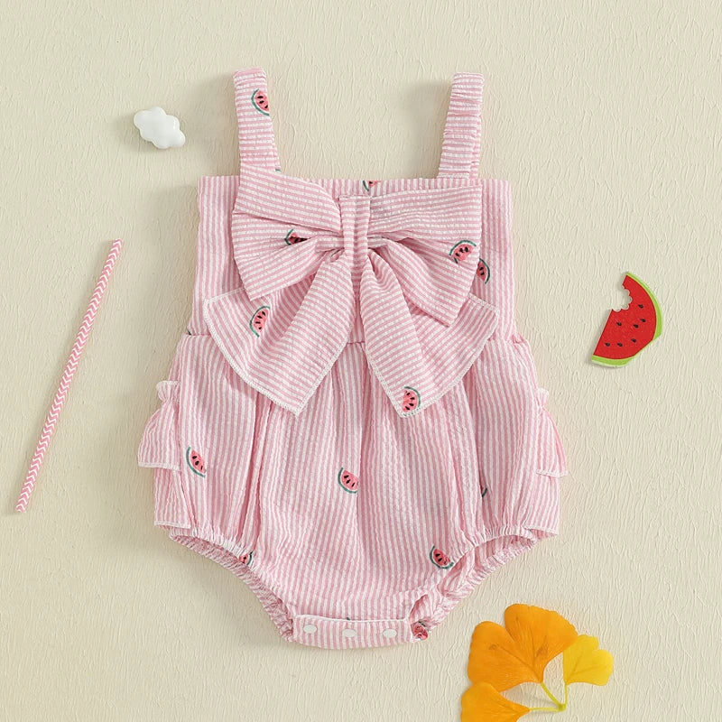 Sweet Slice Smocked Romper