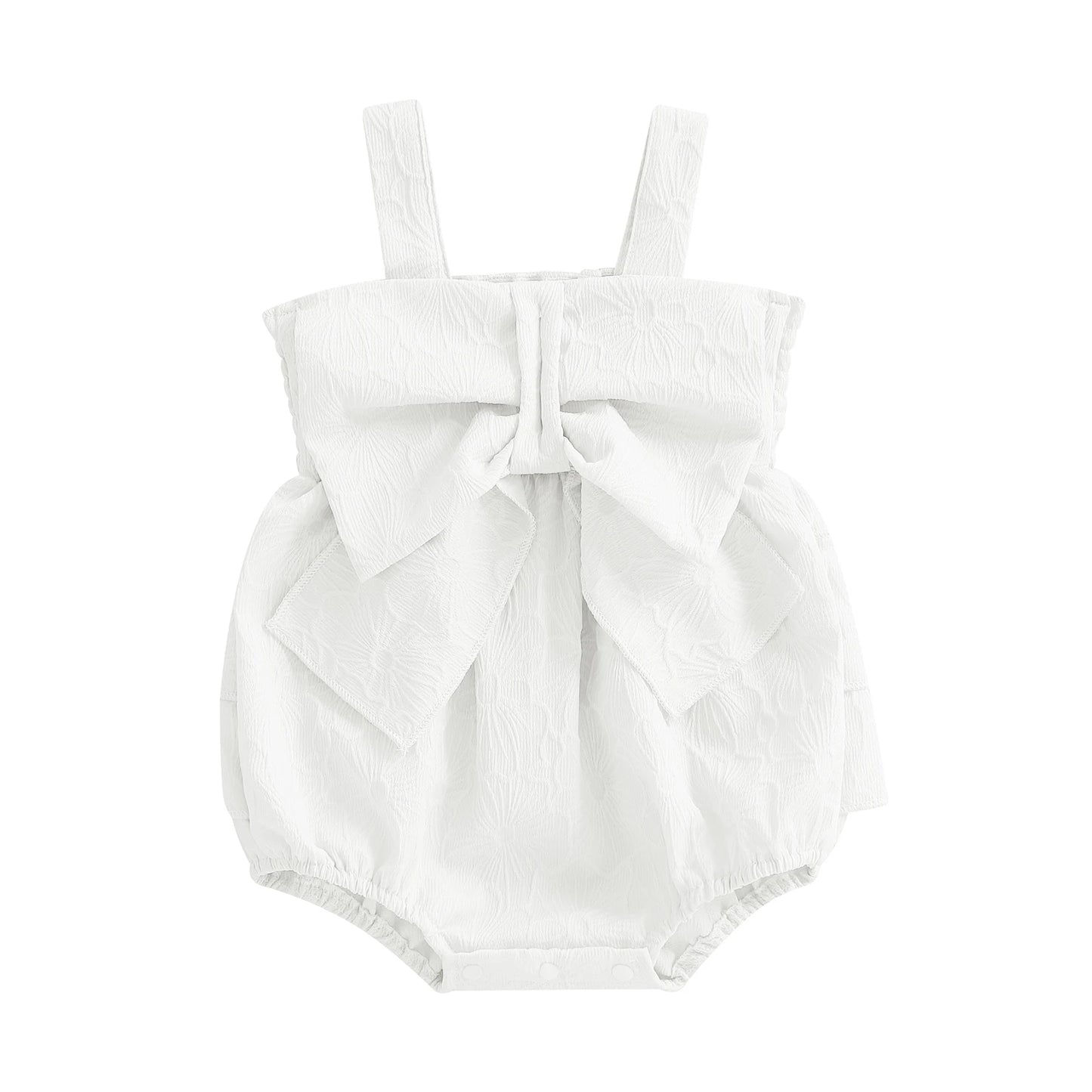 Sweet Ribbon Bow Romper