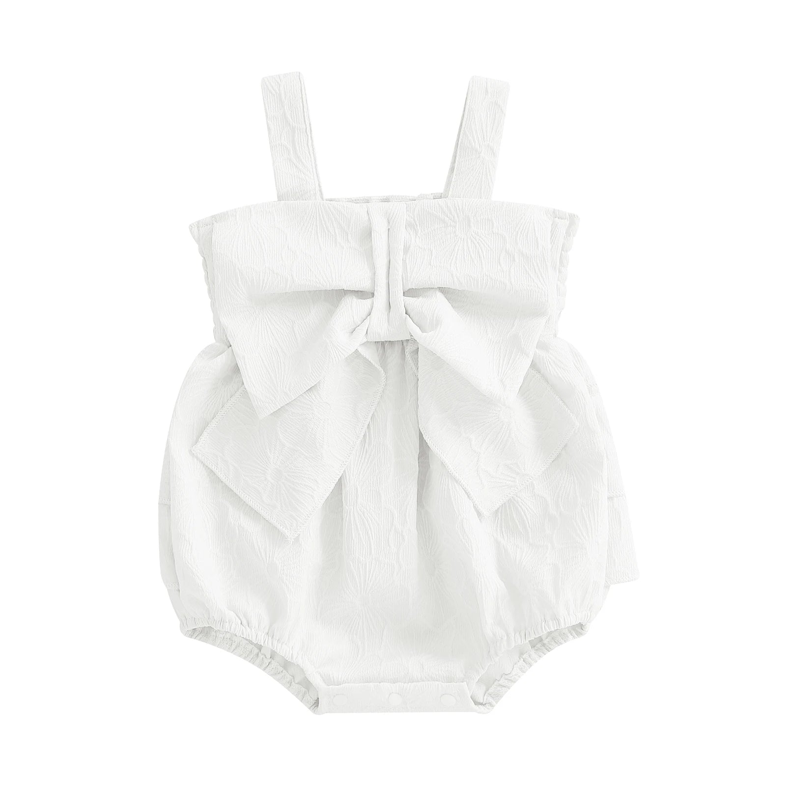 Sweet Ribbon Bow Romper
