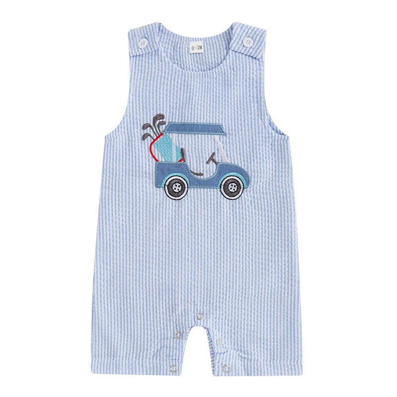 Golf Cart Crew Neck Jumpsuit