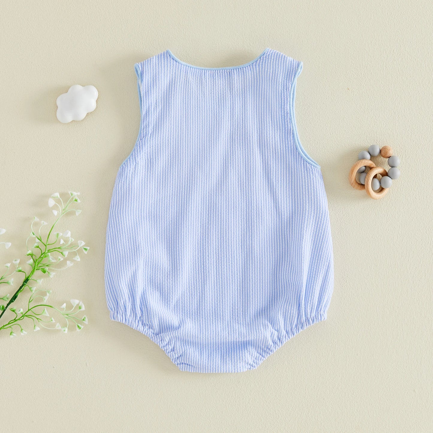 Little Angler Bubble Romper