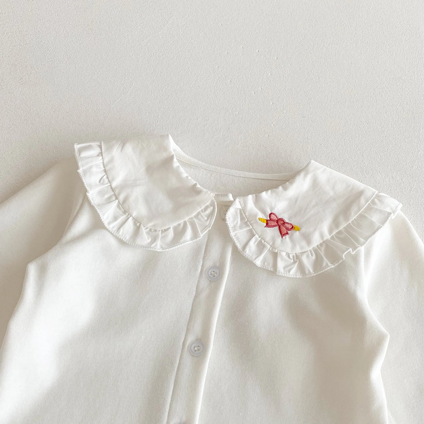 Little Darling Ruffle Collar Blouse