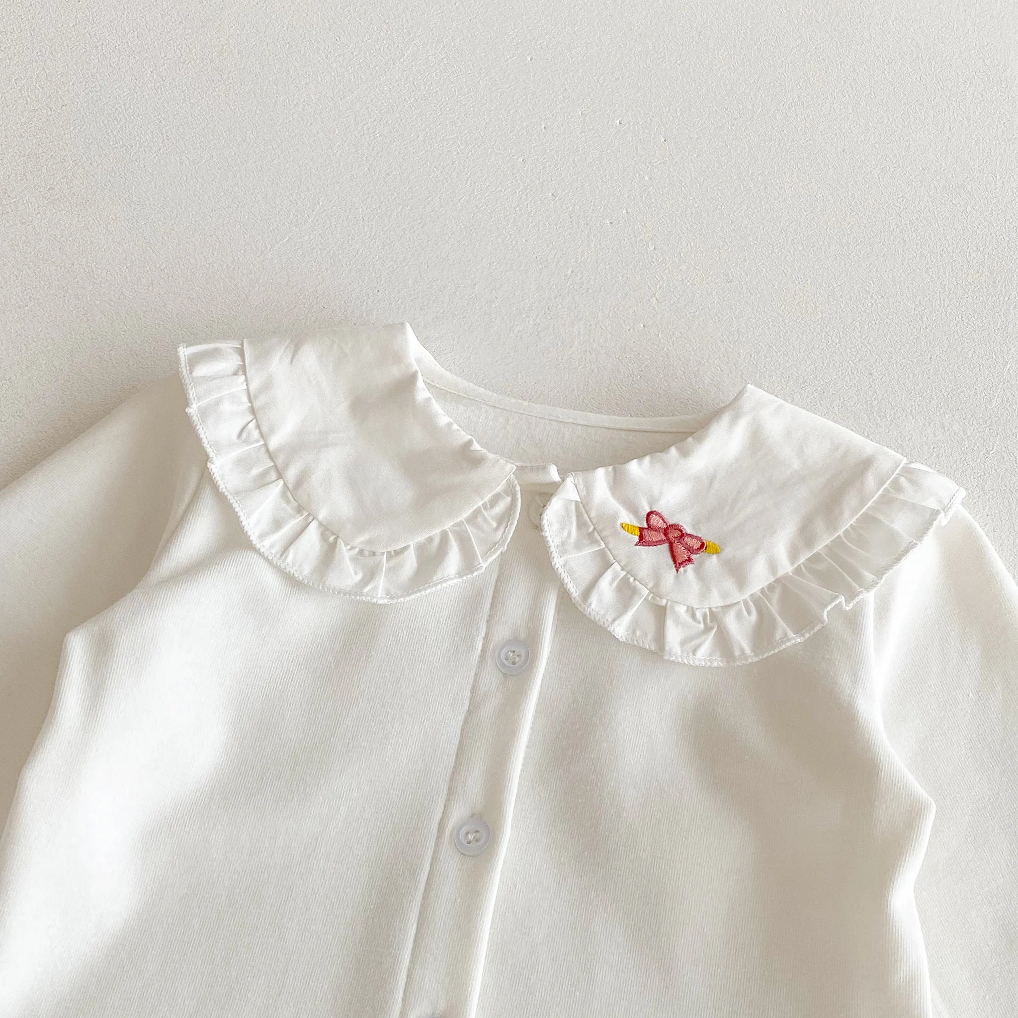 Little Darling Ruffle Collar Blouse