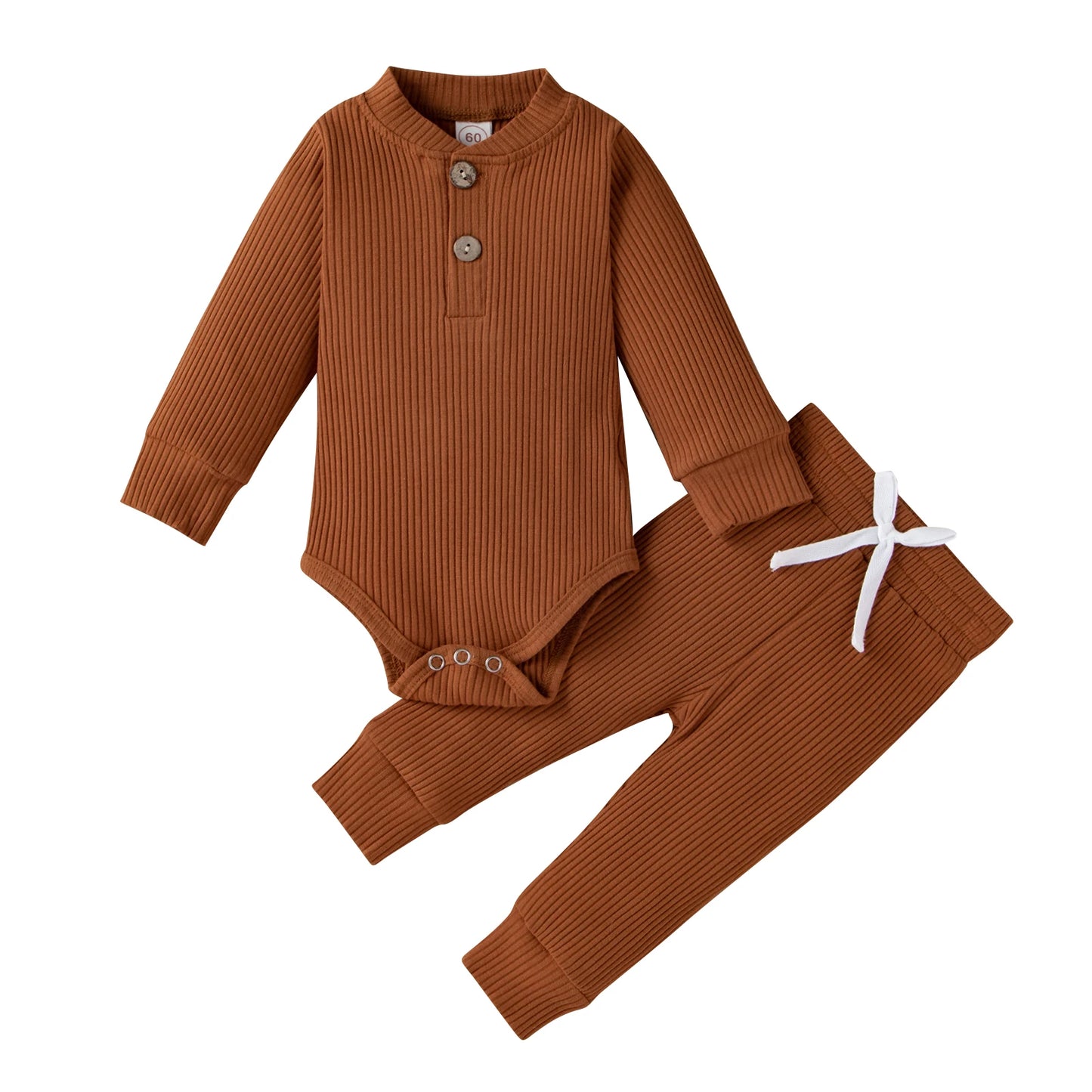 Baby boys' Everett Ribbed Lounge Set