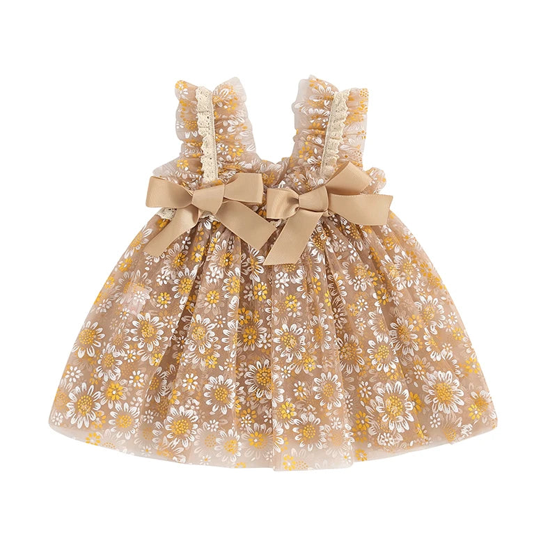 Sunshine Bloom Tulle Sundress