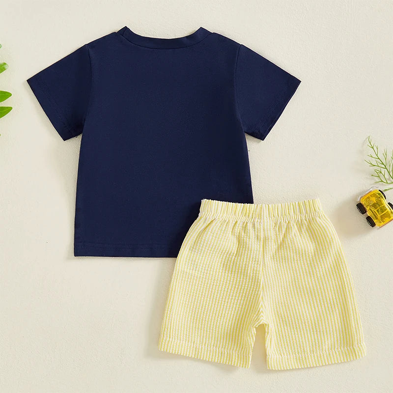 Little Builder Tee & Shorts Set