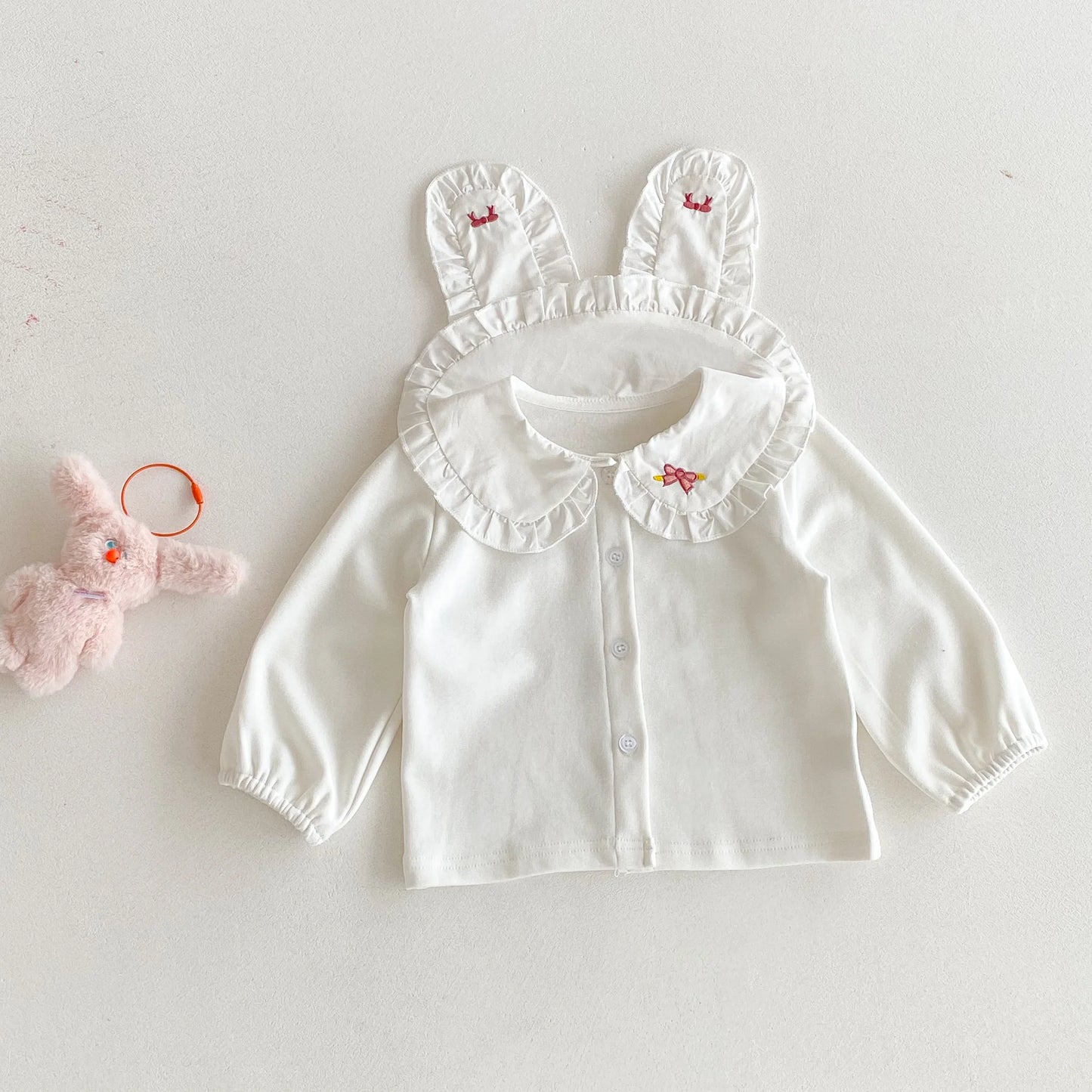 Little Darling Ruffle Collar Blouse