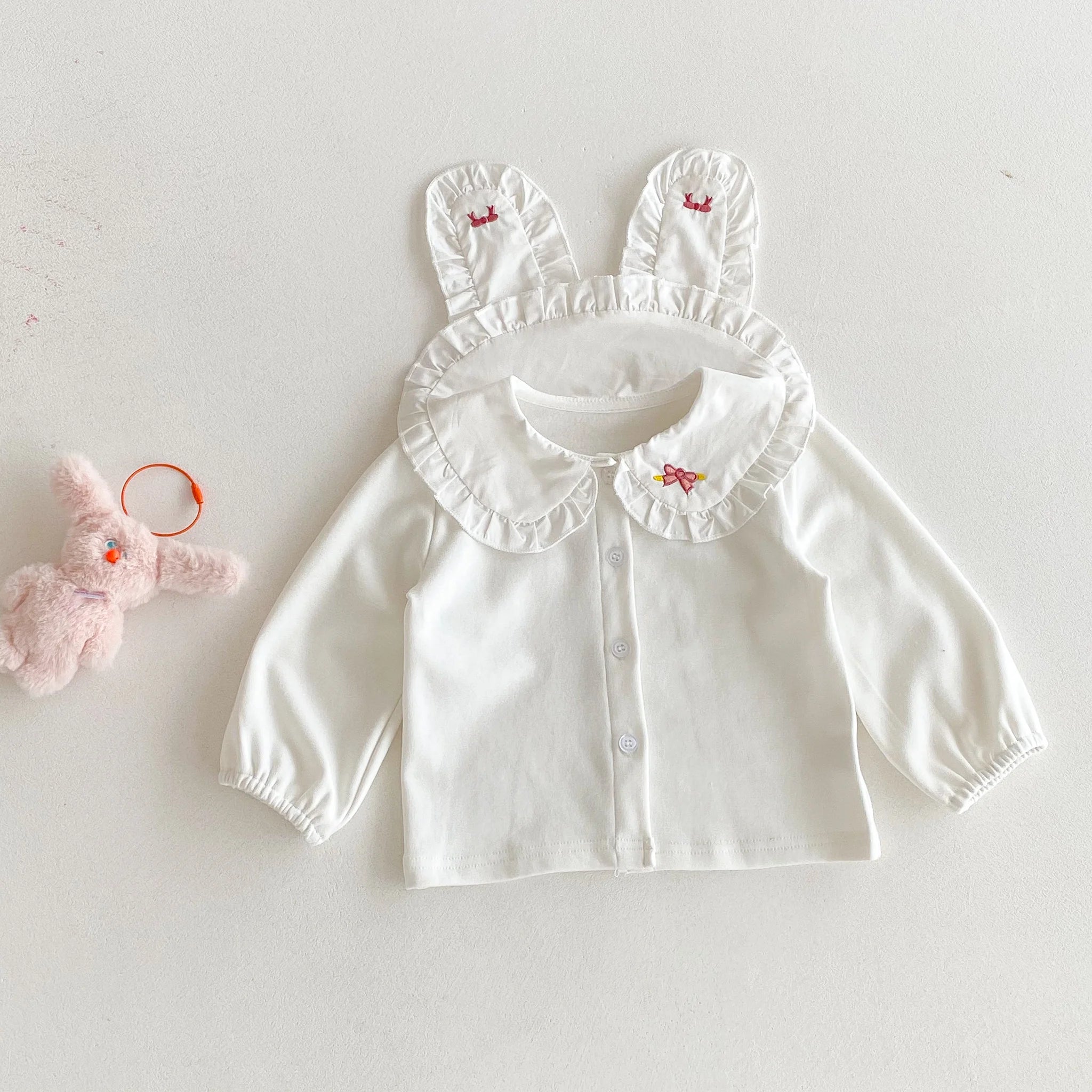 Little Darling Ruffle Collar Blouse