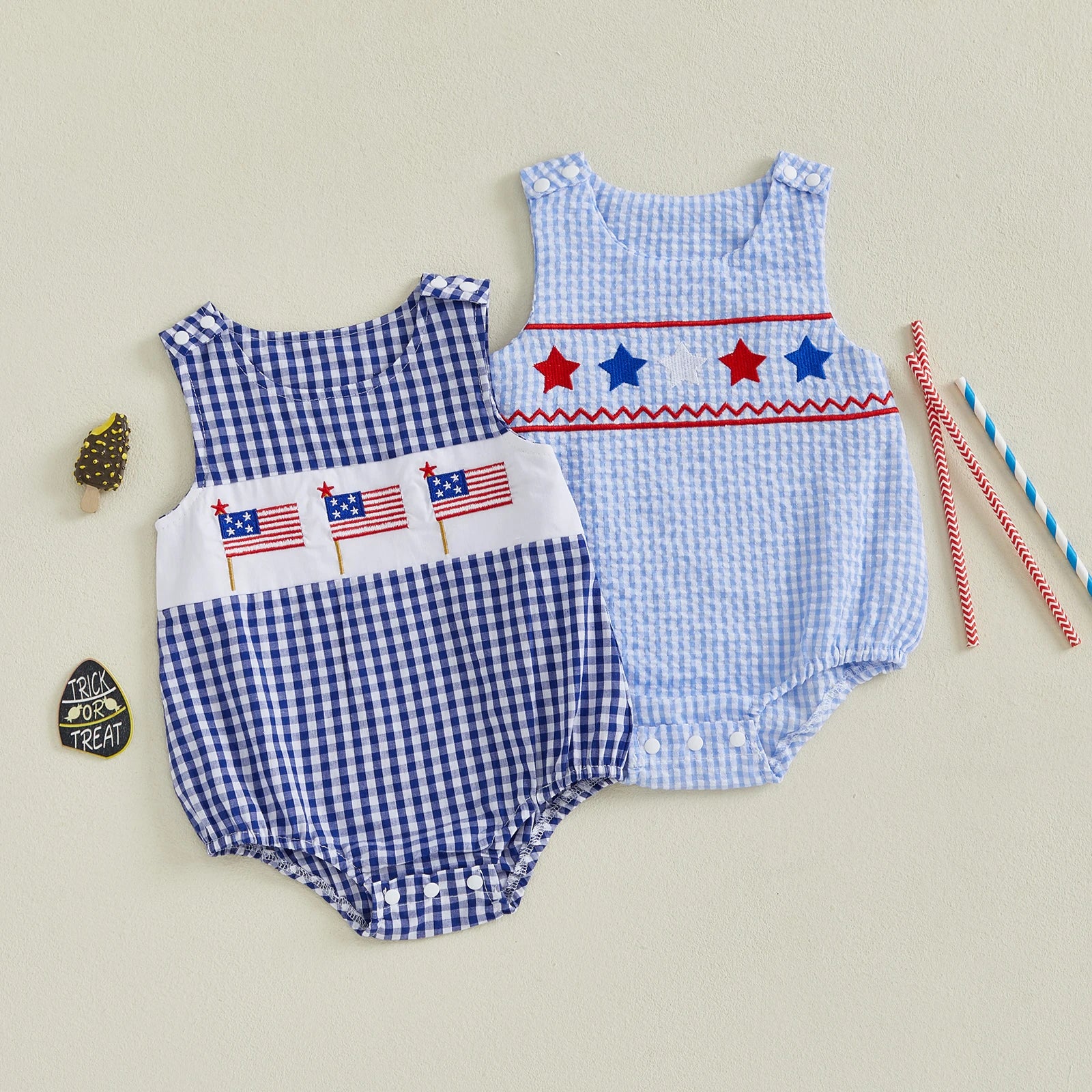 All-American Star Romper
