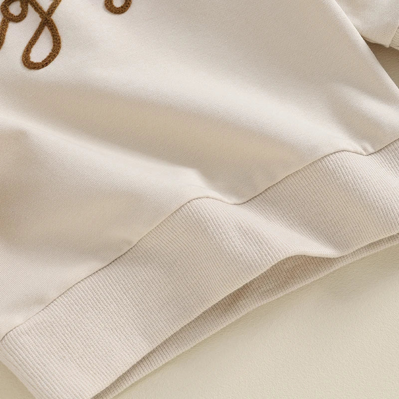 Sisterhood Duo Big Sis Sweatshirt and Lil Sis Romper Set