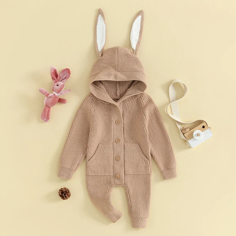 Little Hopper Hooded Jumpsuit