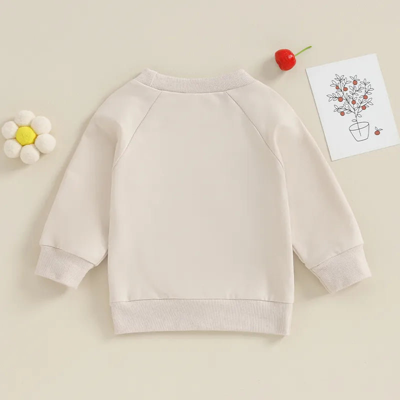 Sisterhood Duo Big Sis Sweatshirt and Lil Sis Romper Set