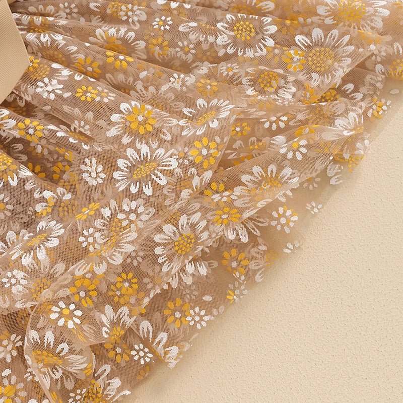 Sunshine Bloom Tulle Sundress