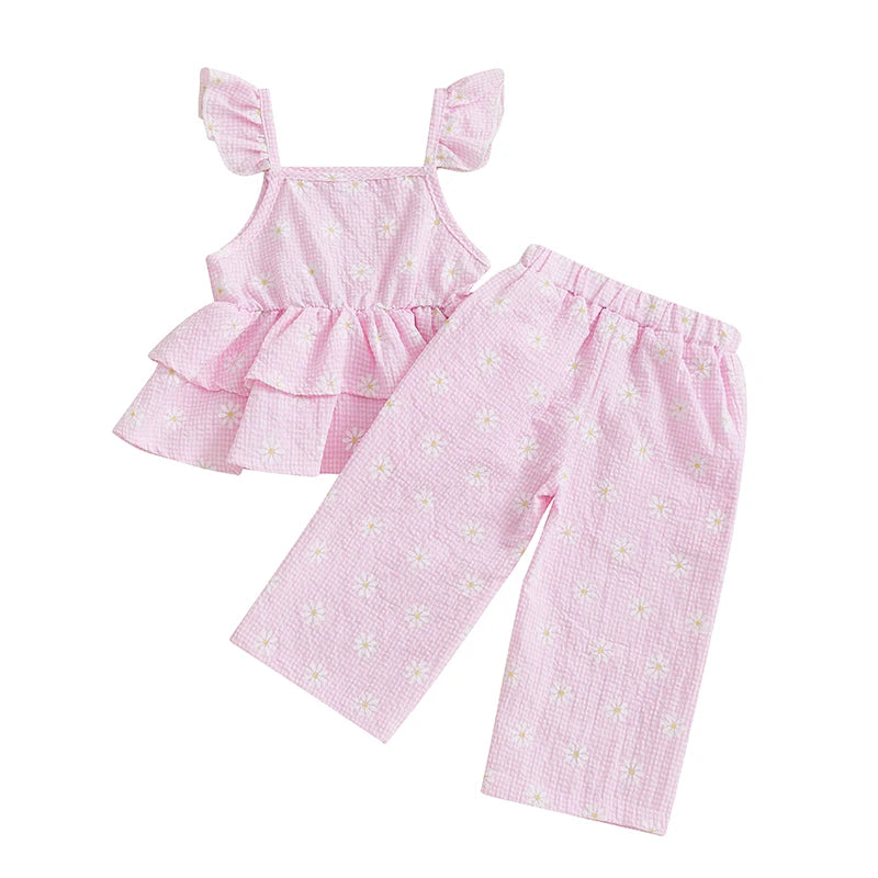 Girls' Daisy Days Ruffle Set