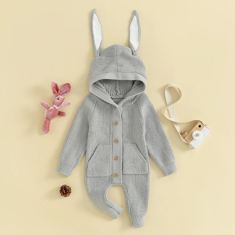 Little Hopper Hooded Jumpsuit