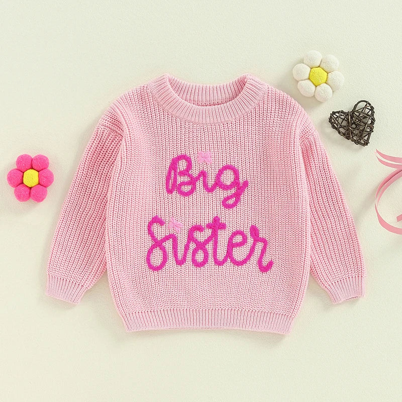 Big Sister / Little Sister Cozy Knit Sweater