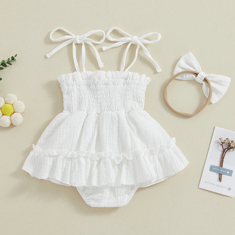 Rosie Bow Romper Set