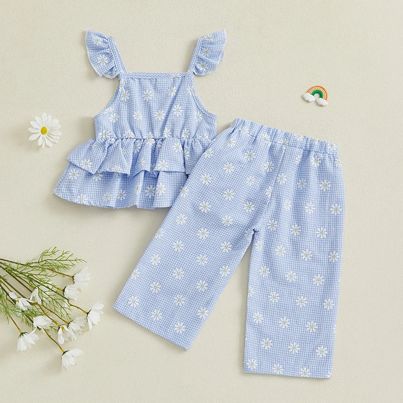 Girls' Daisy Days Ruffle Set