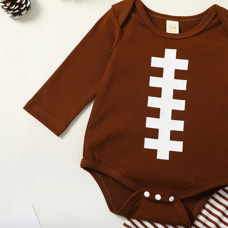 Touchdown Tot 3-Piece Football Outfit