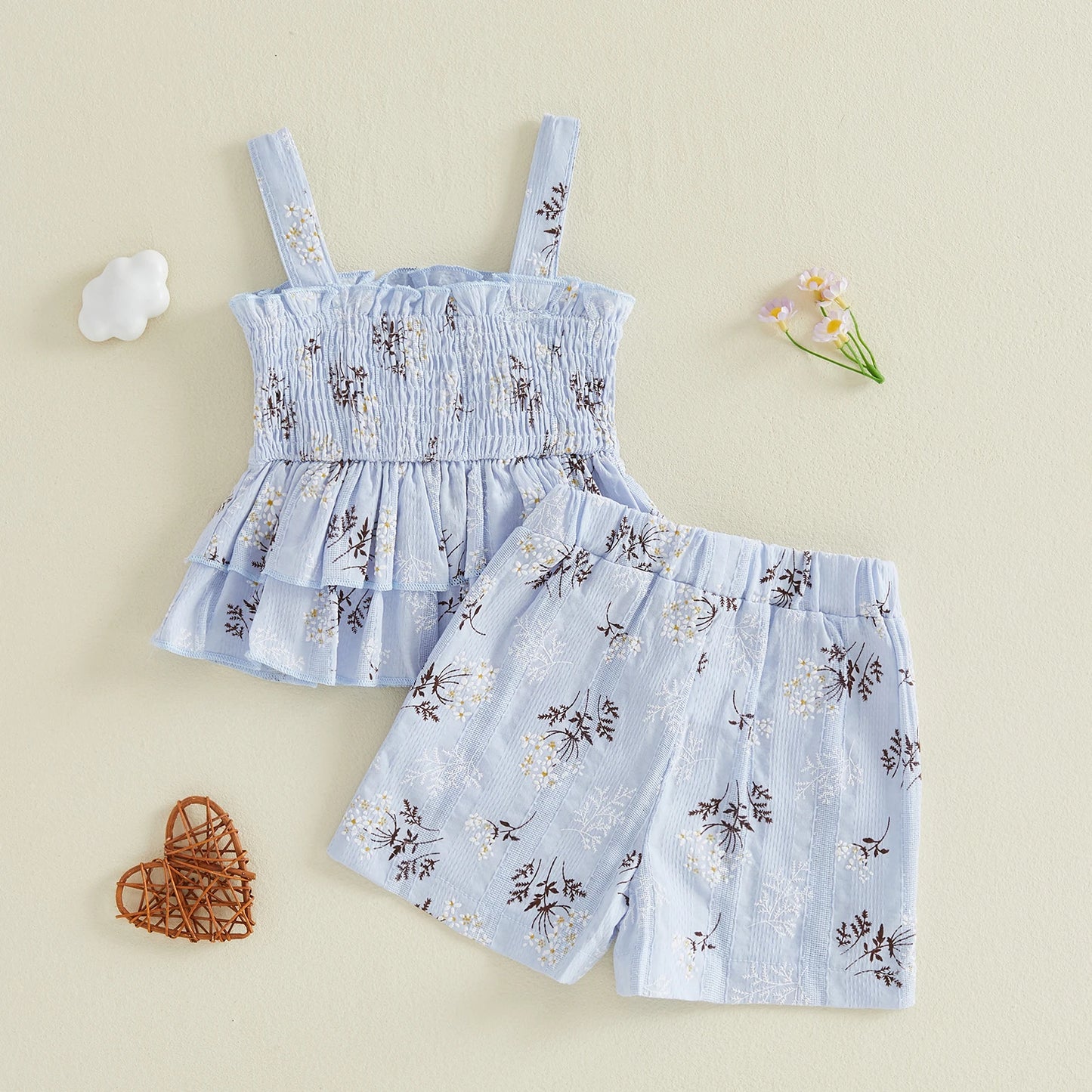 Wildflower Garden Ruffle Set