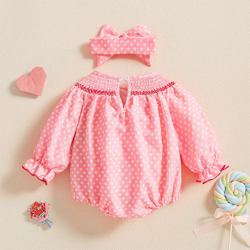 Chérie Rose Smock Romper
