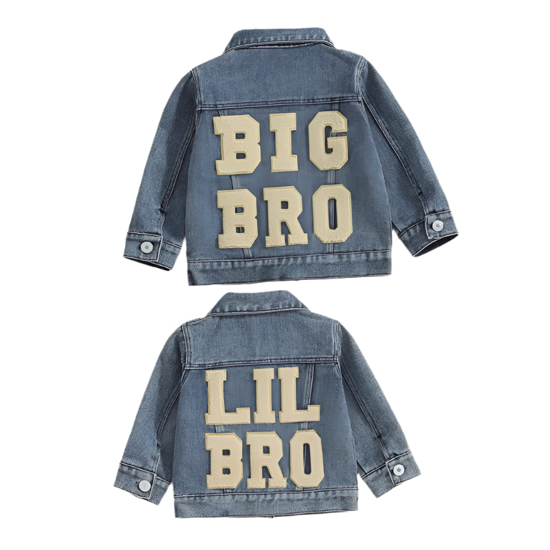 "Brotherhood Denim Duo" – Matching ‘Big Bro’ & ‘Lil Bro’ Jackets