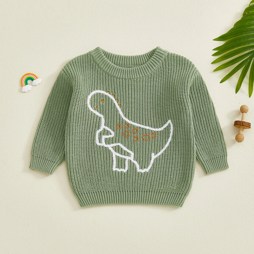 Roarsome Dino Knit Sweater