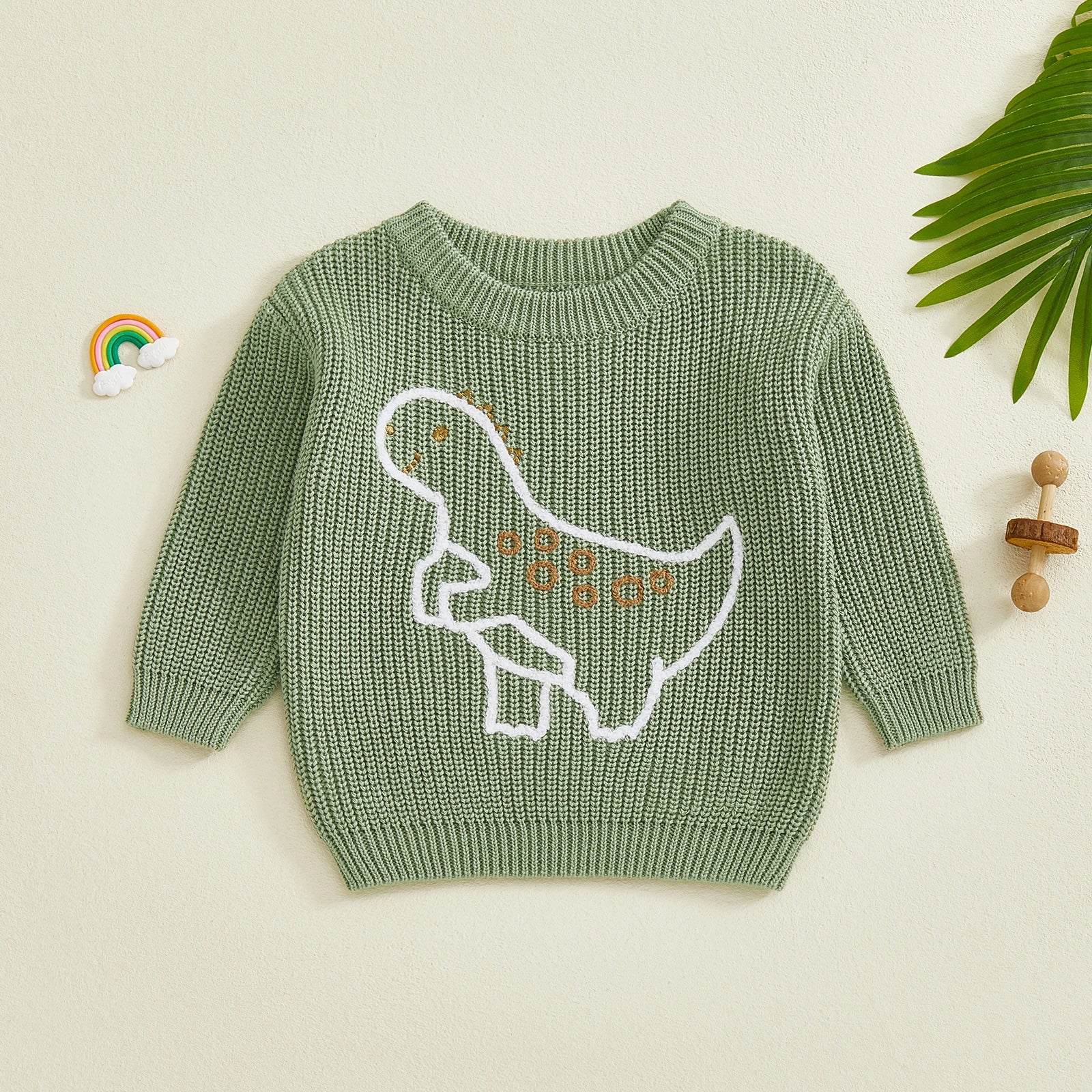 Roarsome Dino Knit Sweater