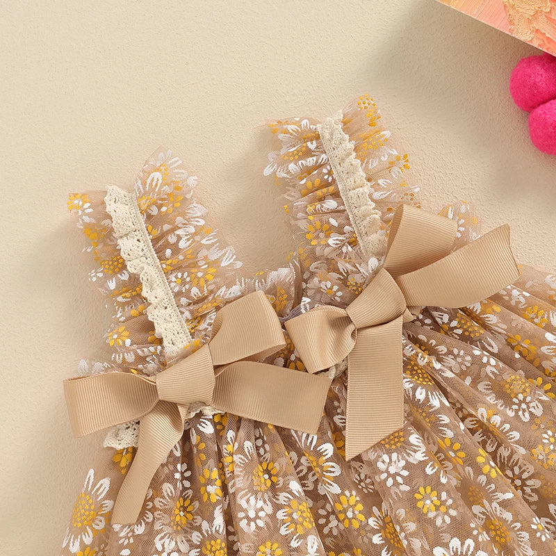Sunshine Bloom Tulle Sundress
