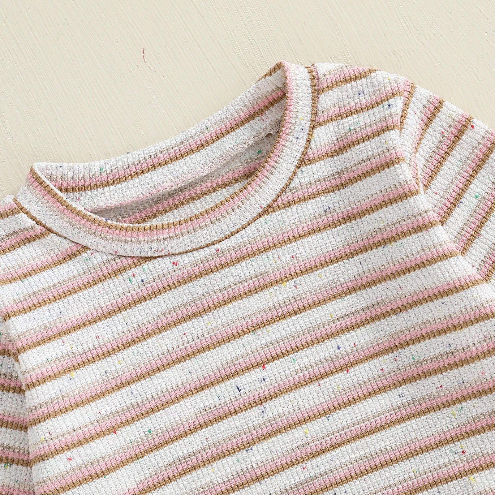 Soft Stripe Lounge Set