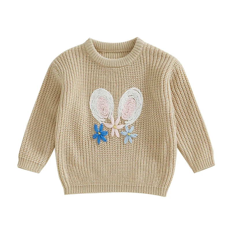 Hoppy Days Bunny Knit Sweater 