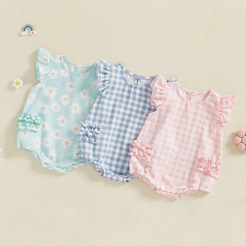 Petal Picnic Flutter Romper