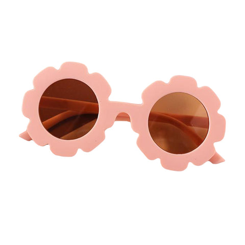 Flower Shape Sunglasses + Hair Bow Set