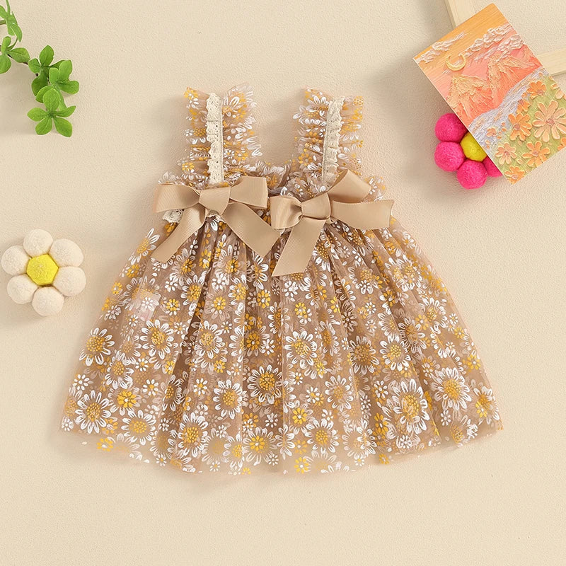 Sunshine Bloom Tulle Sundress