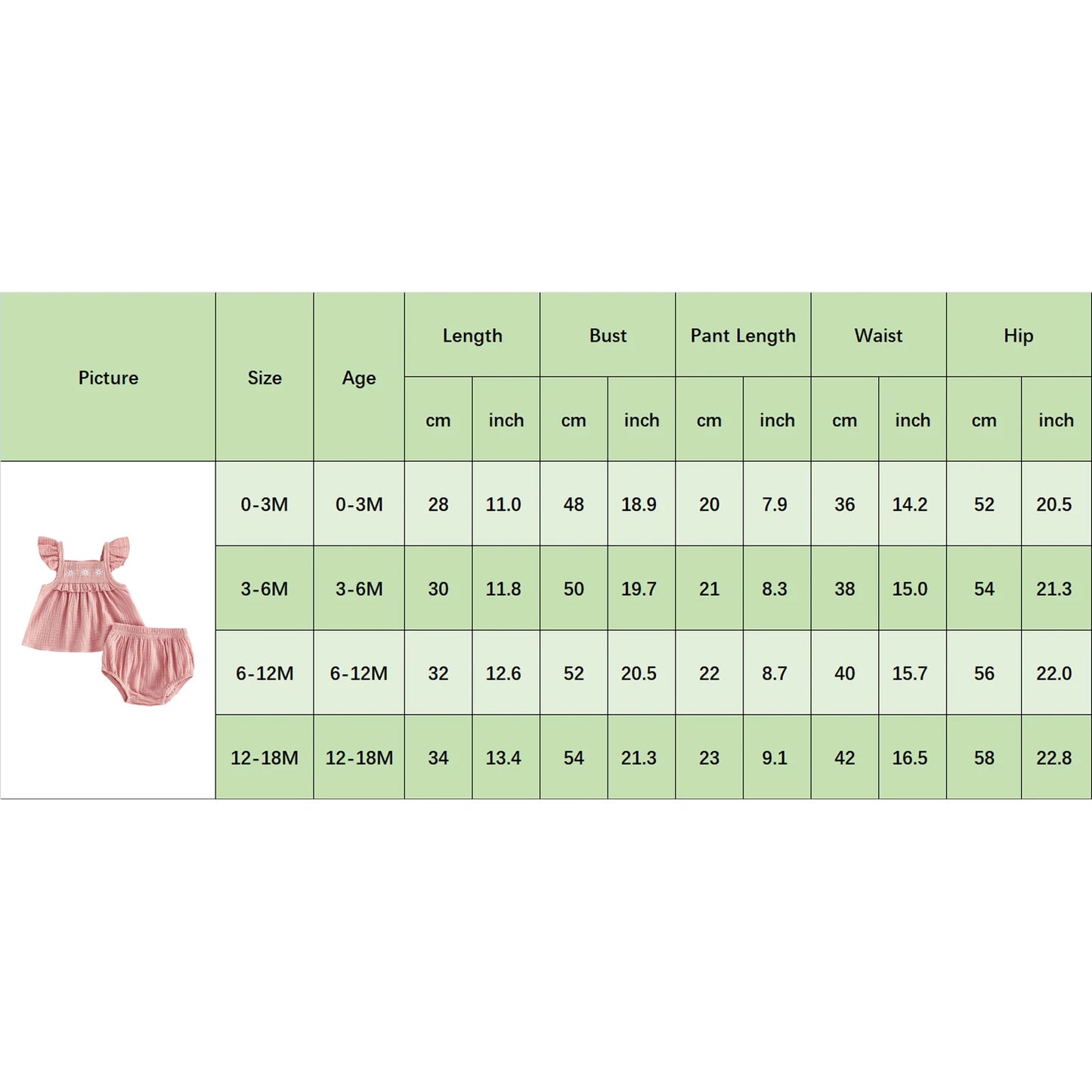 Ruffle Sleeve Top & Bloomers Outfit