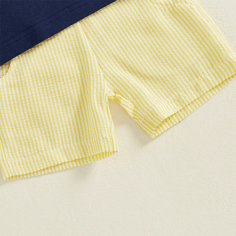 Little Builder Tee & Shorts Set