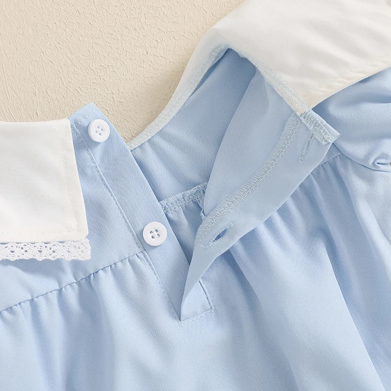 Bunny Charm Ruffle Romper