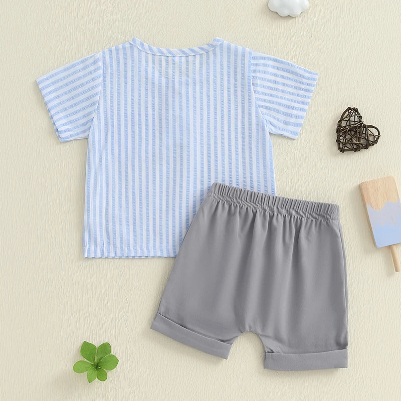Boys' Cool Breeze Button-Up Set