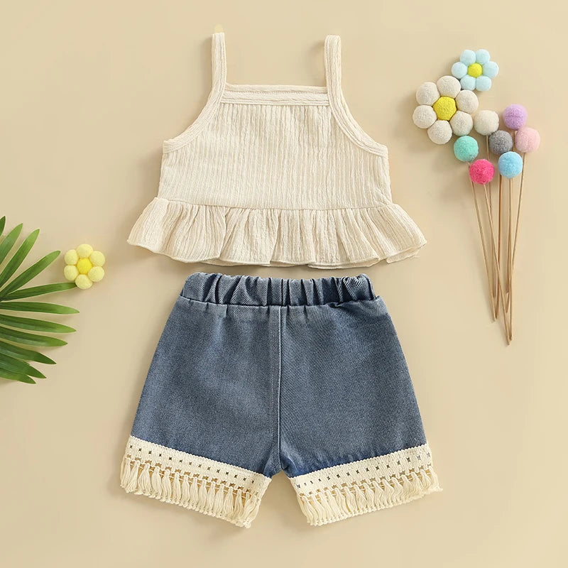 Girls' Boho Bloom Crochet Set