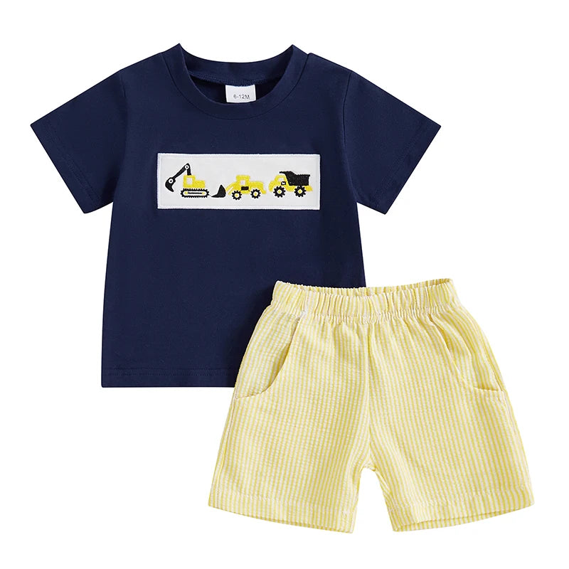 Little Builder Tee & Shorts Set