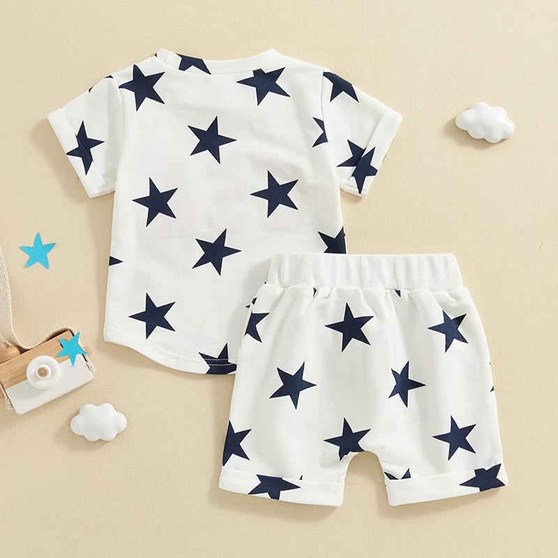 USA Chenille Patch Two-Piece Set