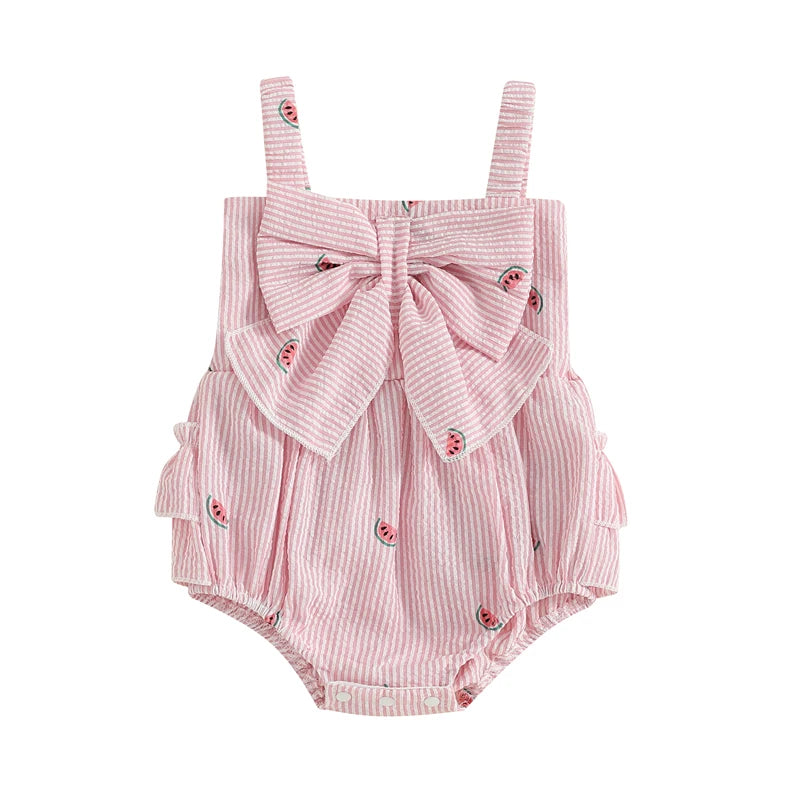 Sweet Slice Smocked Romper