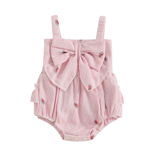 Sweet Slice Smocked Romper