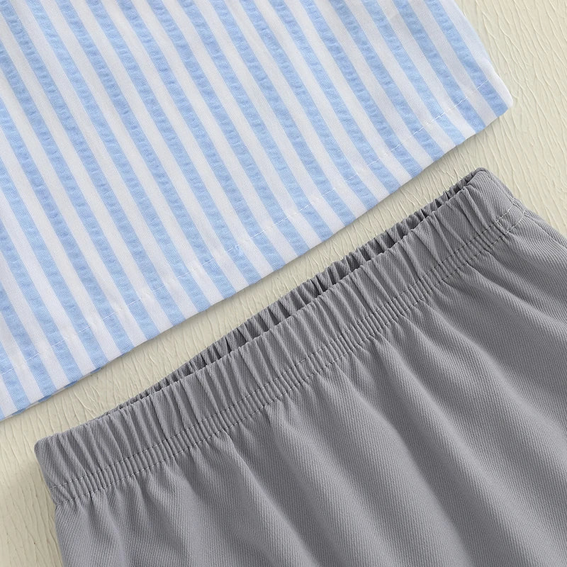 Boys' Cool Breeze Button-Up Set