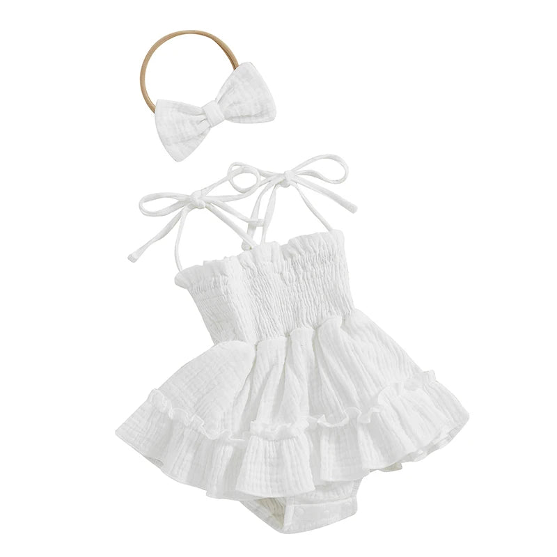 Rosie Bow Romper Set