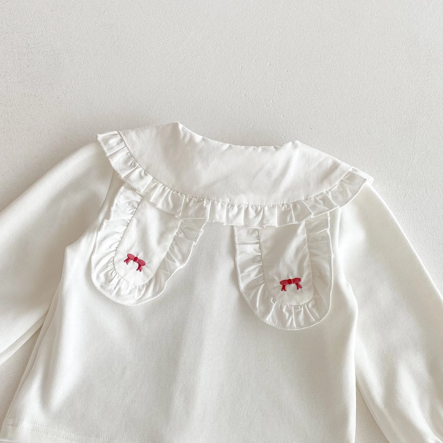 Little Darling Ruffle Collar Blouse