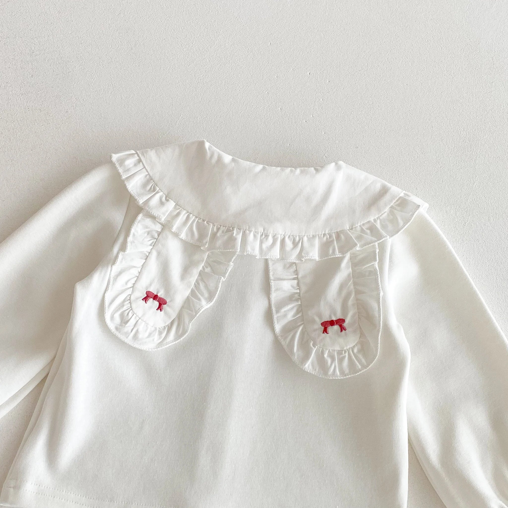 Little Darling Ruffle Collar Blouse