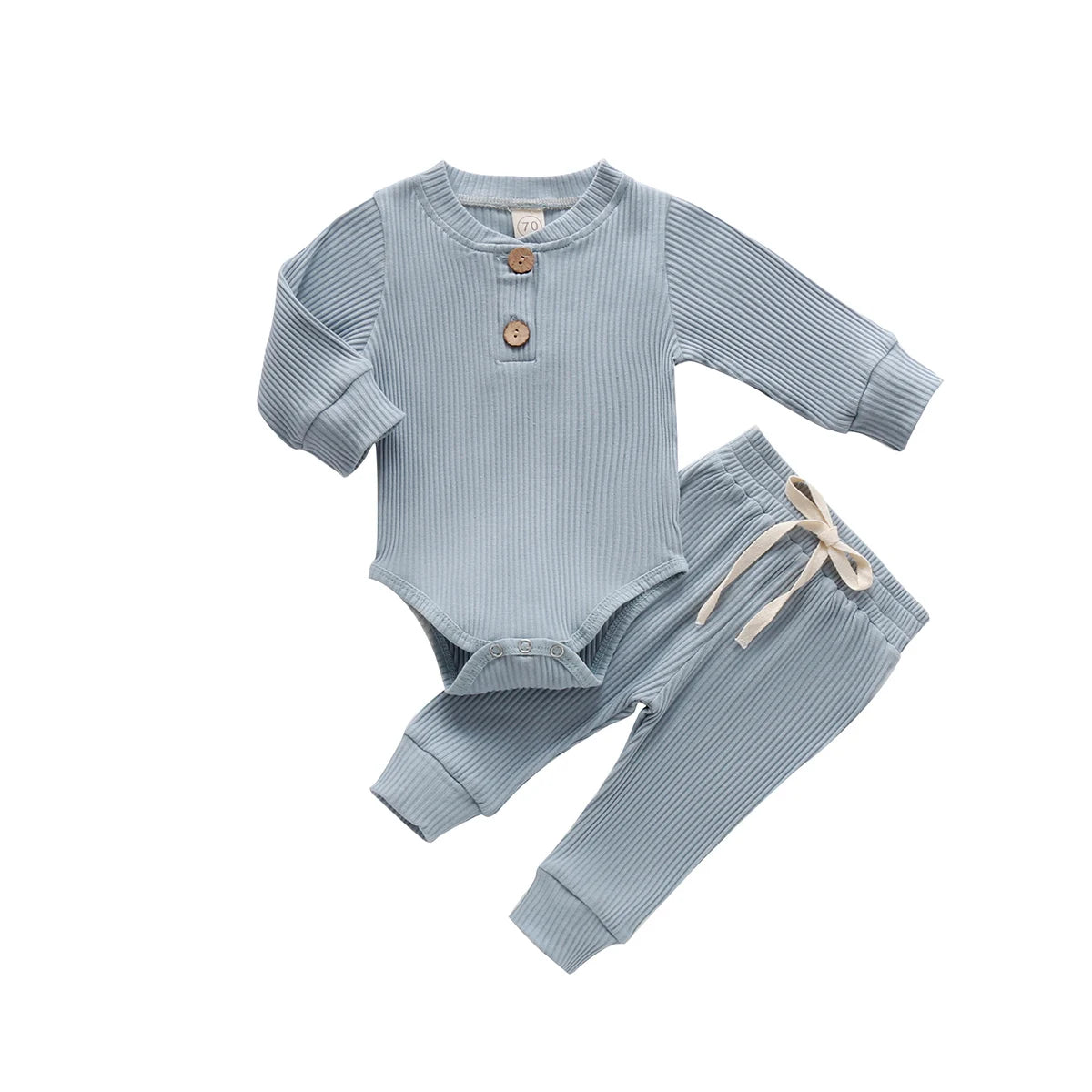Baby boys' Everett Ribbed Lounge Set