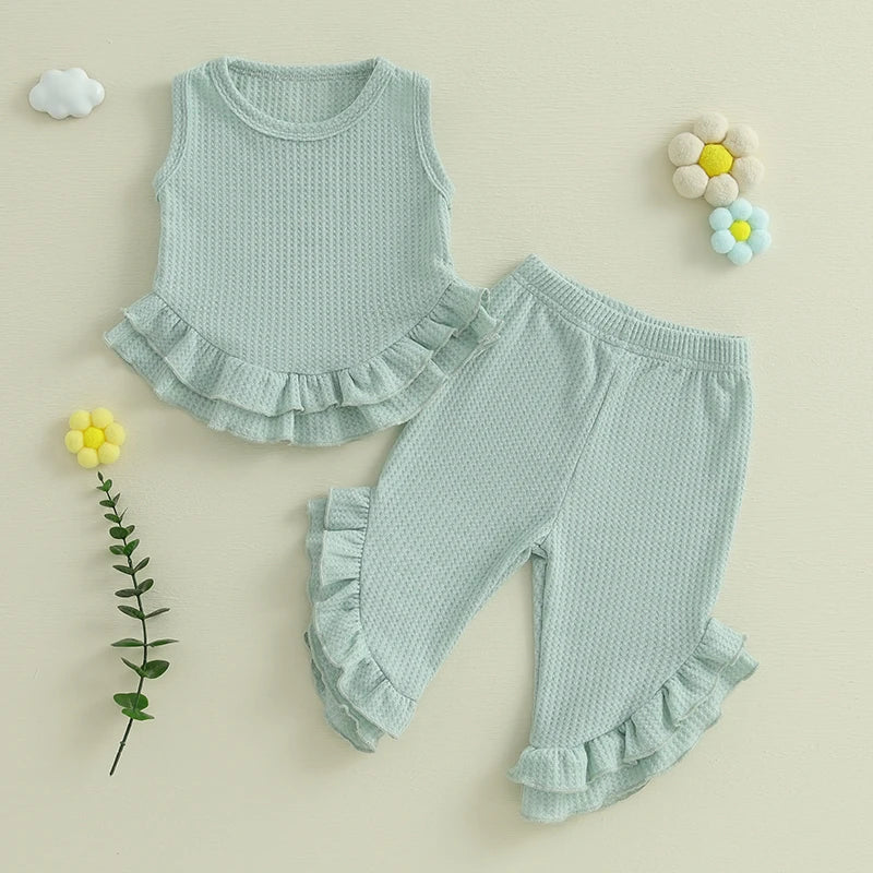 Ruffle & Ready™ Ribbed Lounge Set
